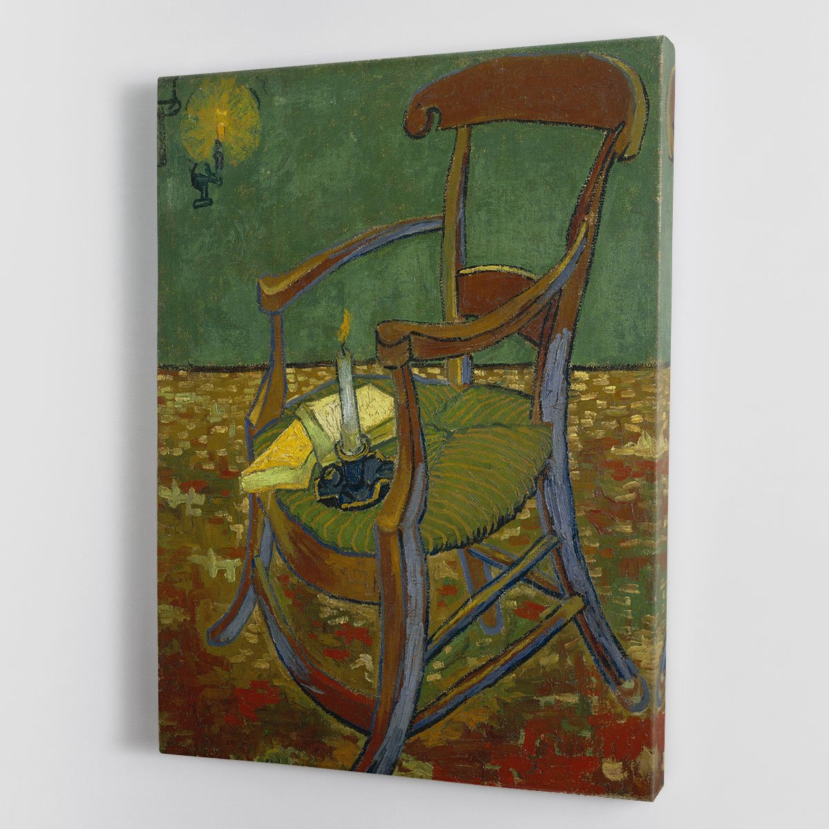 Gauguins chair by Van Gogh Canvas Print or Poster