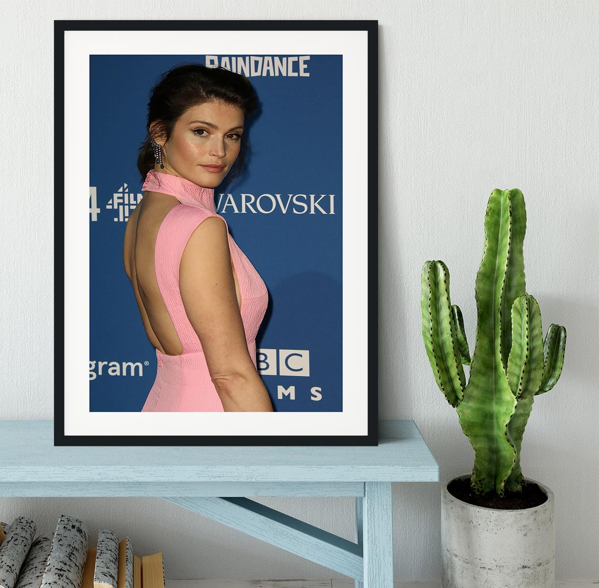 Gemma Arterton Framed Print - Canvas Art Rocks - 1