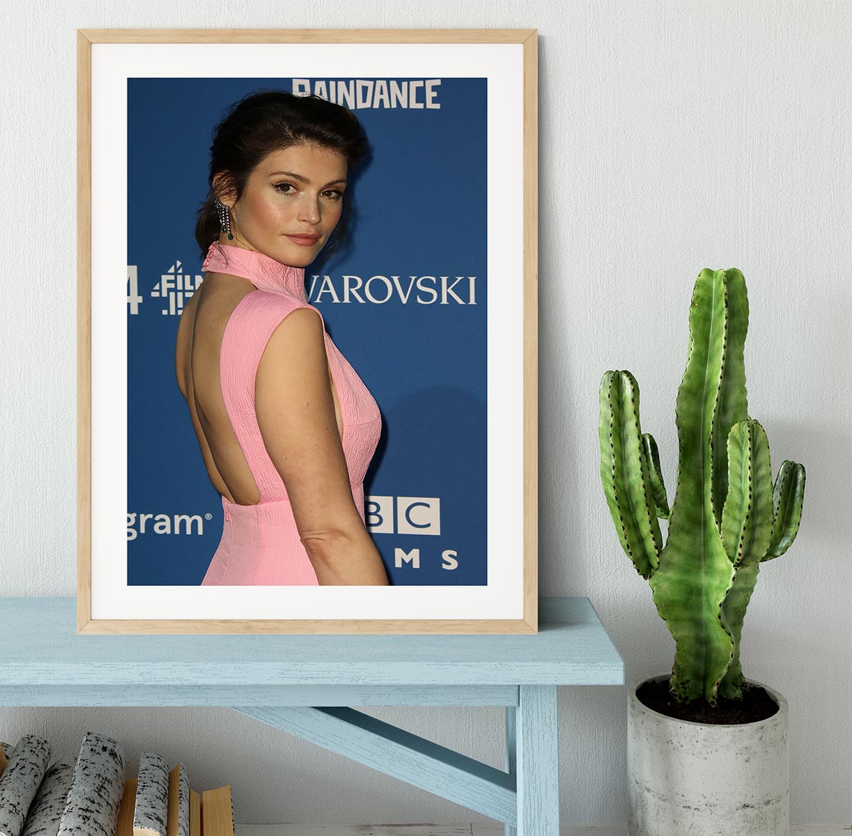 Gemma Arterton Framed Print - Canvas Art Rocks - 3