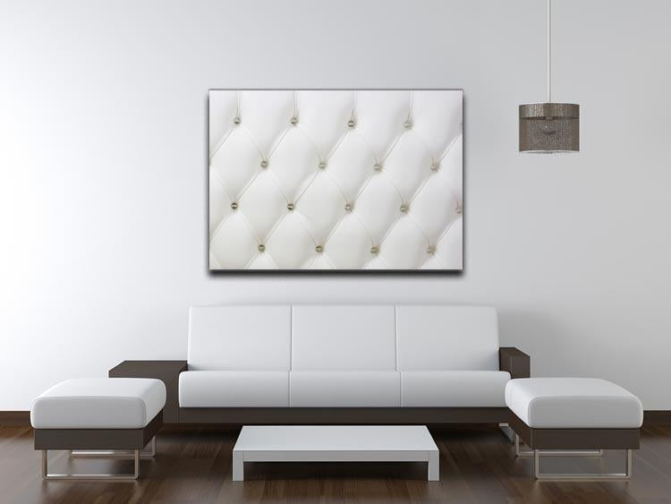 Genuine leather upholstery Canvas Print or Poster - Canvas Art Rocks - 4