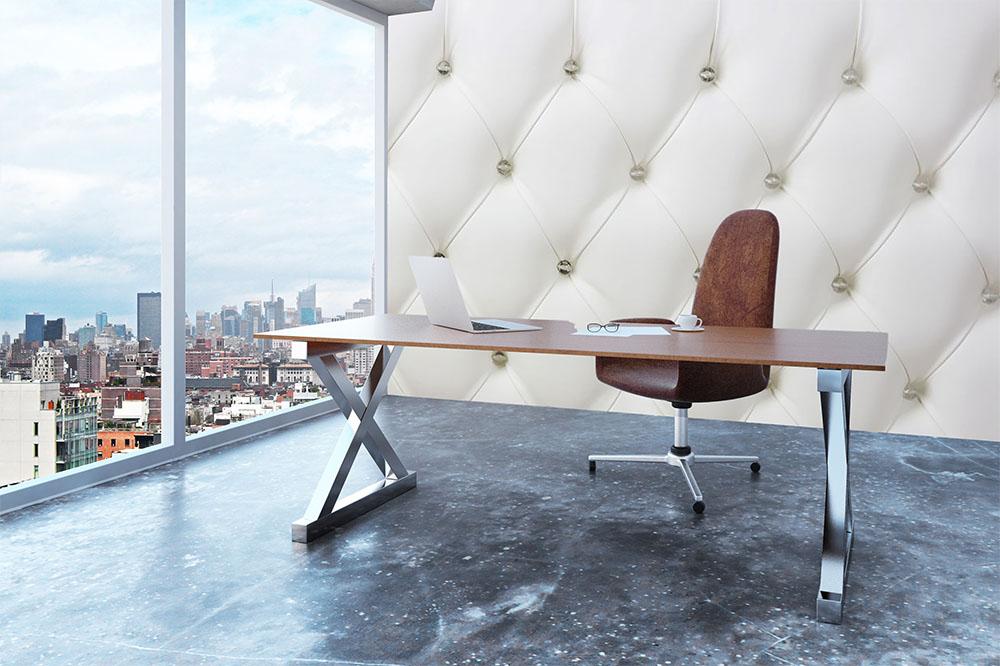 Genuine leather upholstery Wall Mural Wallpaper - Canvas Art Rocks - 3