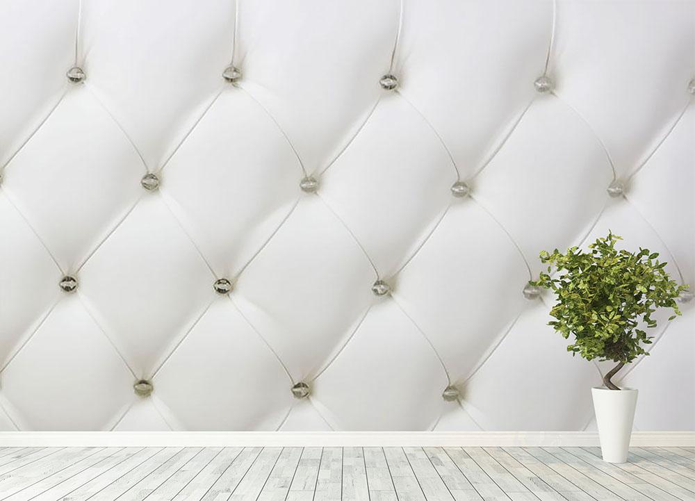 Genuine leather upholstery Wall Mural Wallpaper - Canvas Art Rocks - 4