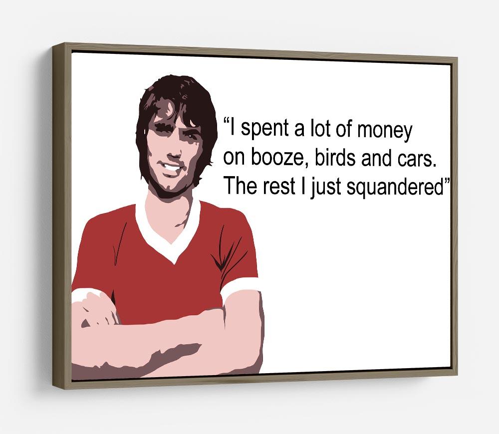 George Best Booze Birds and Cars HD Metal Print