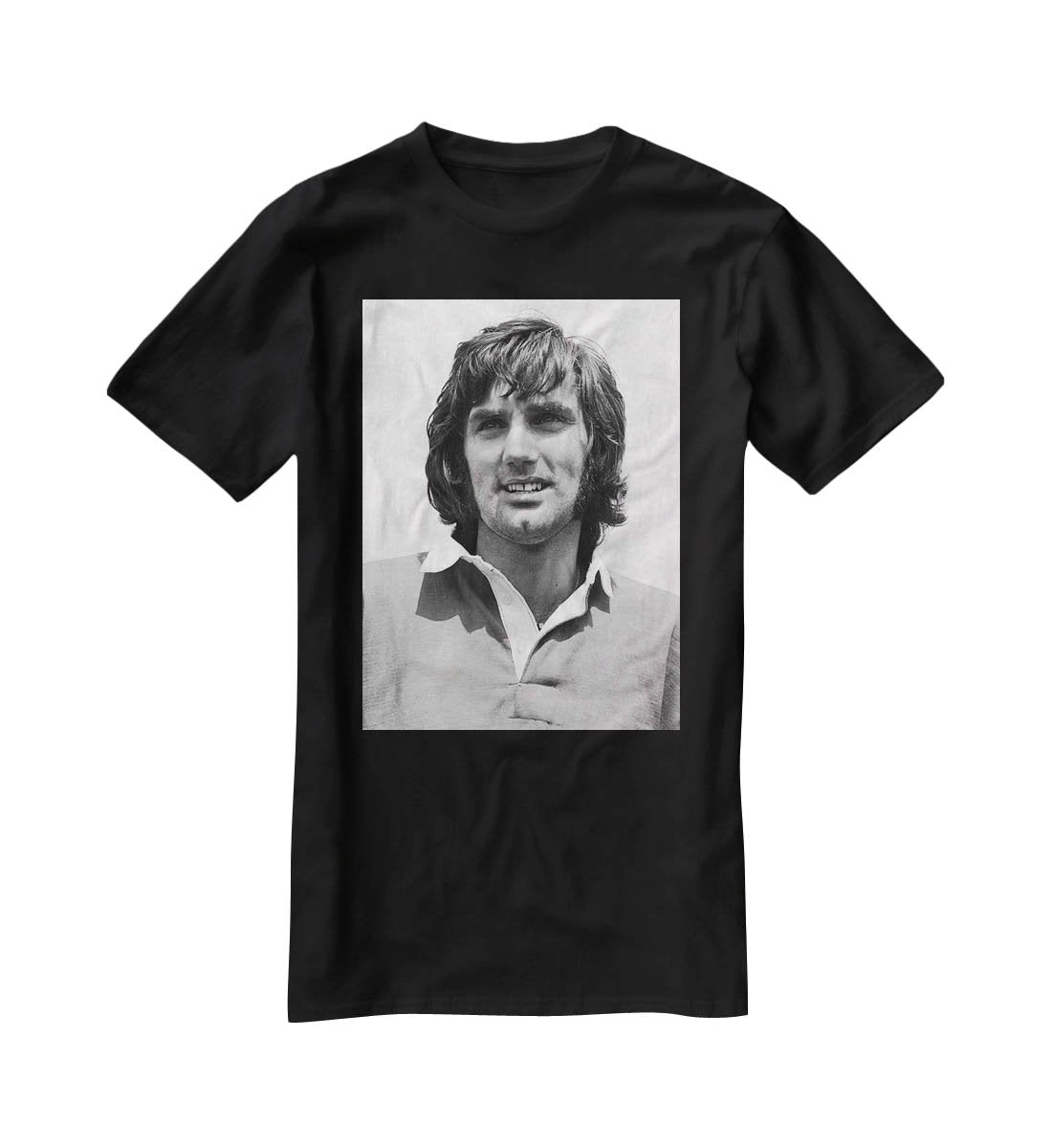 George Best Icon T-Shirt - Canvas Art Rocks - 1
