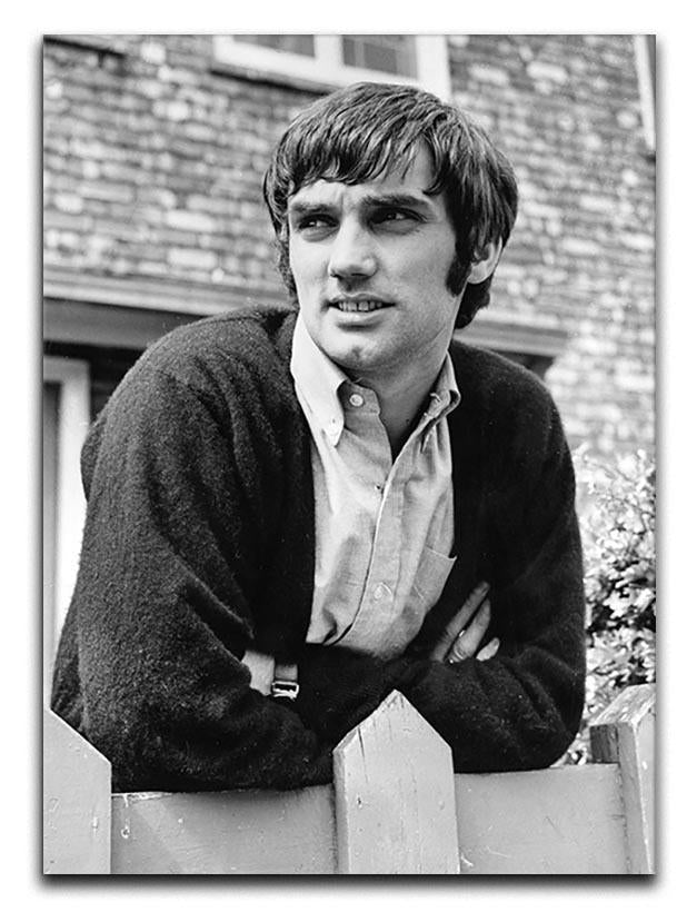 George Best in 1968 Canvas Print or Poster - Canvas Art Rocks - 1