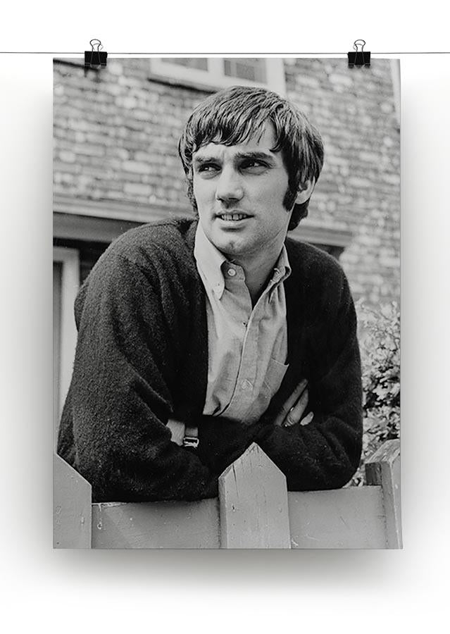 George Best in 1968 Canvas Print or Poster - Canvas Art Rocks - 2