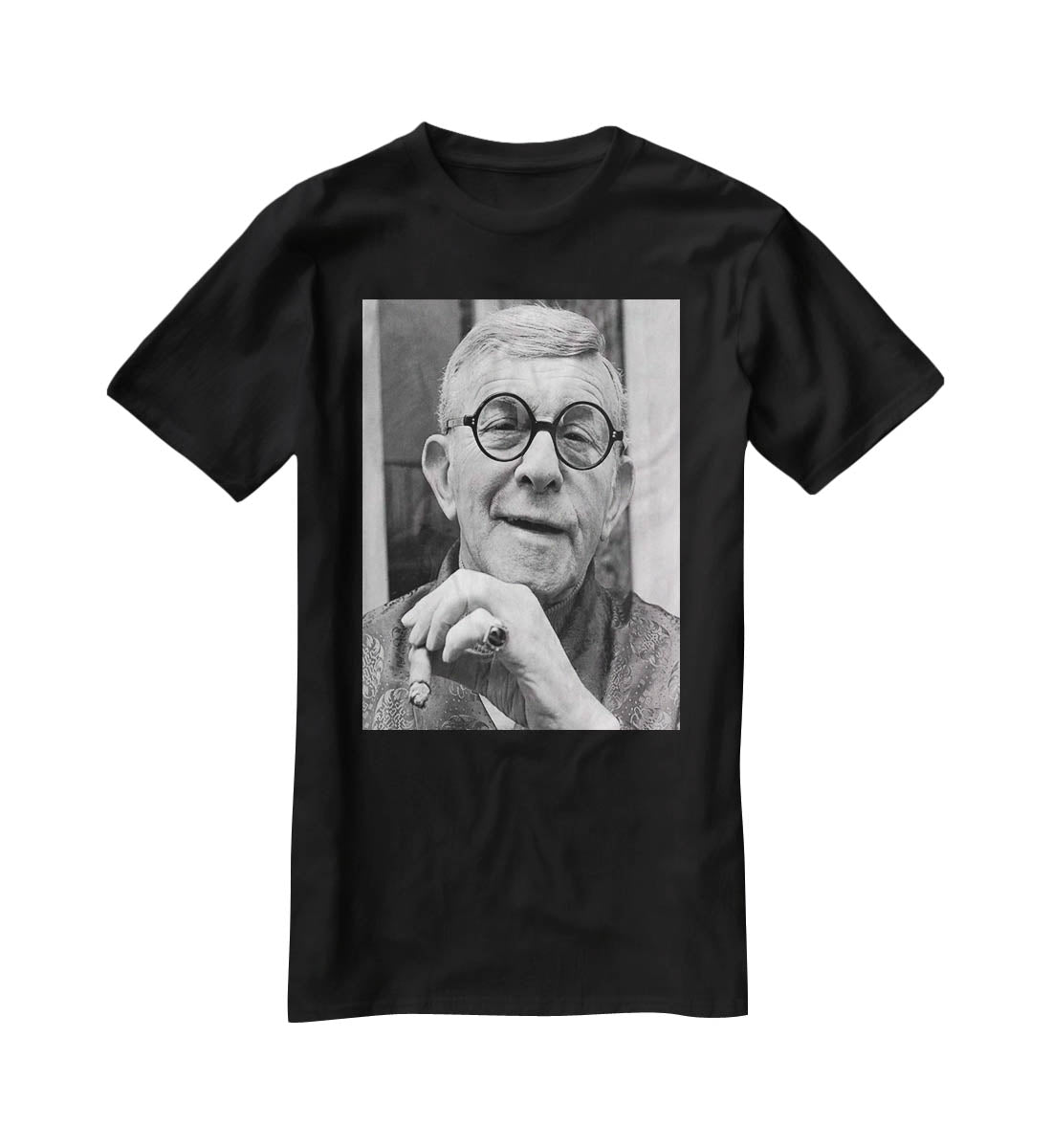 George Burns T-Shirt - Canvas Art Rocks - 1