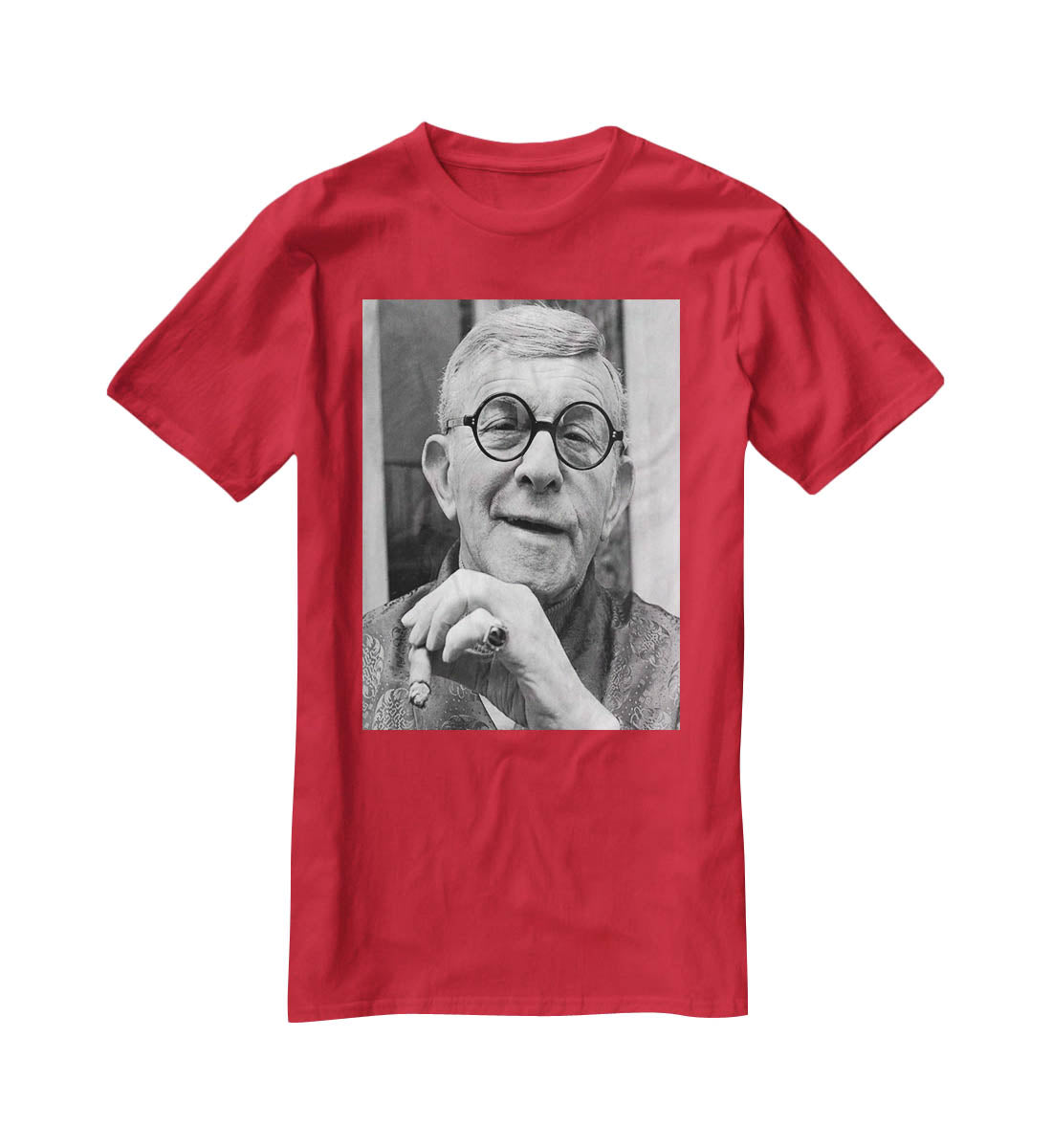 George Burns T-Shirt - Canvas Art Rocks - 4