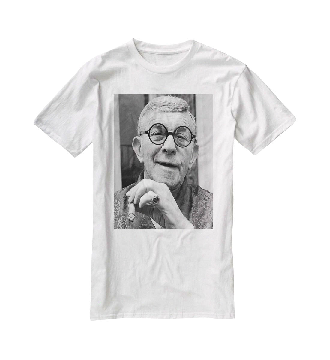 George Burns T-Shirt - Canvas Art Rocks - 5