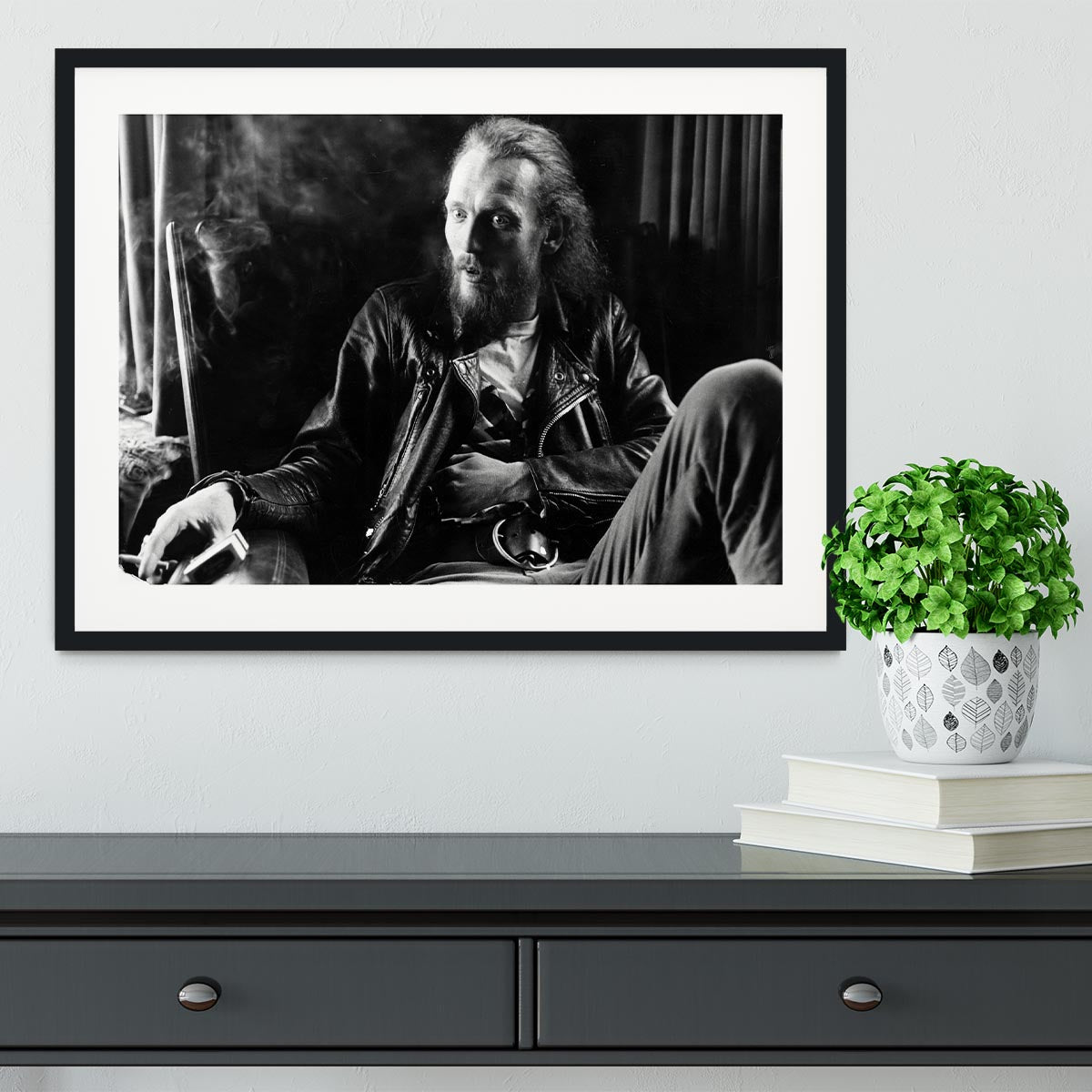 Ginger Baker Framed Print - Canvas Art Rocks - 1