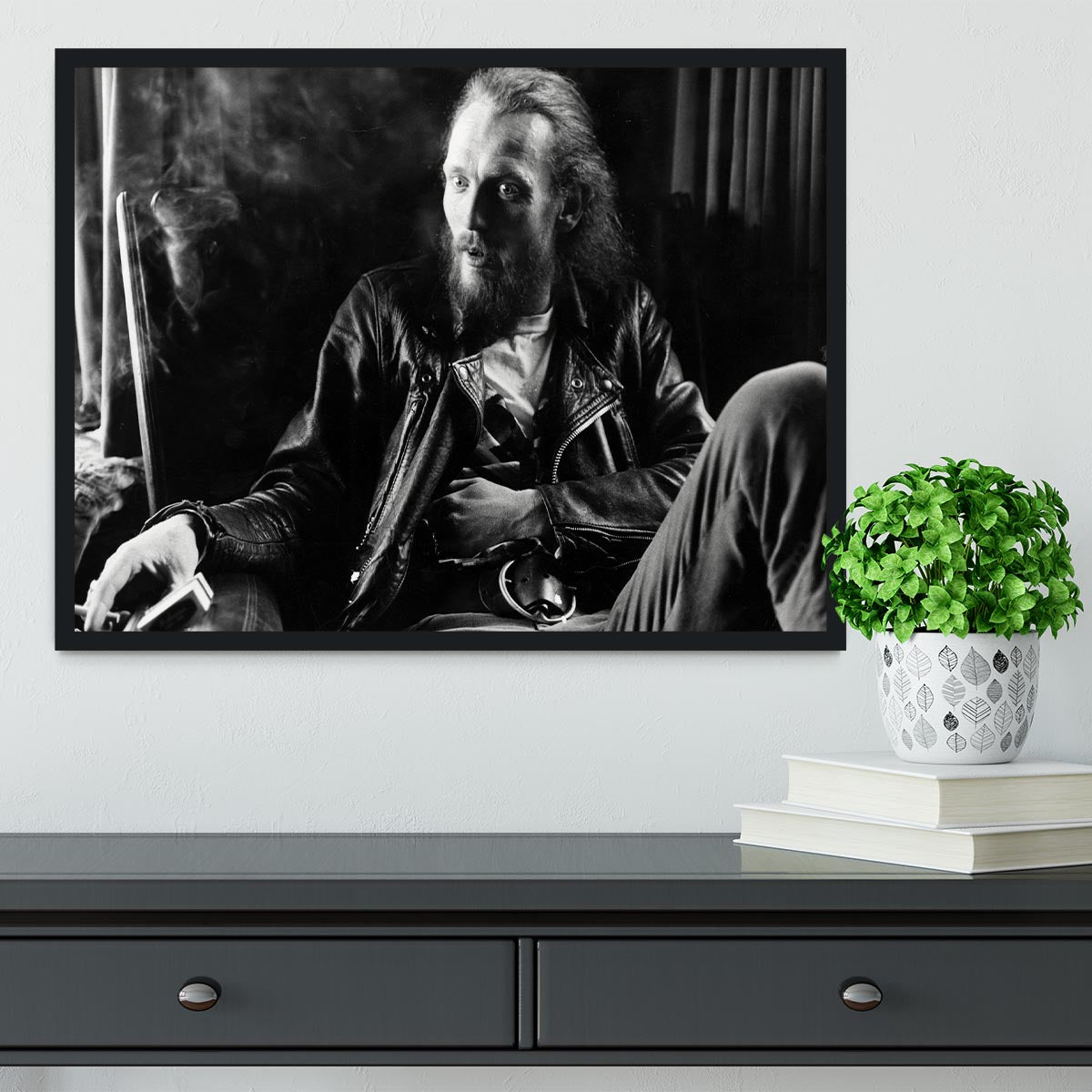 Ginger Baker Framed Print - Canvas Art Rocks - 2