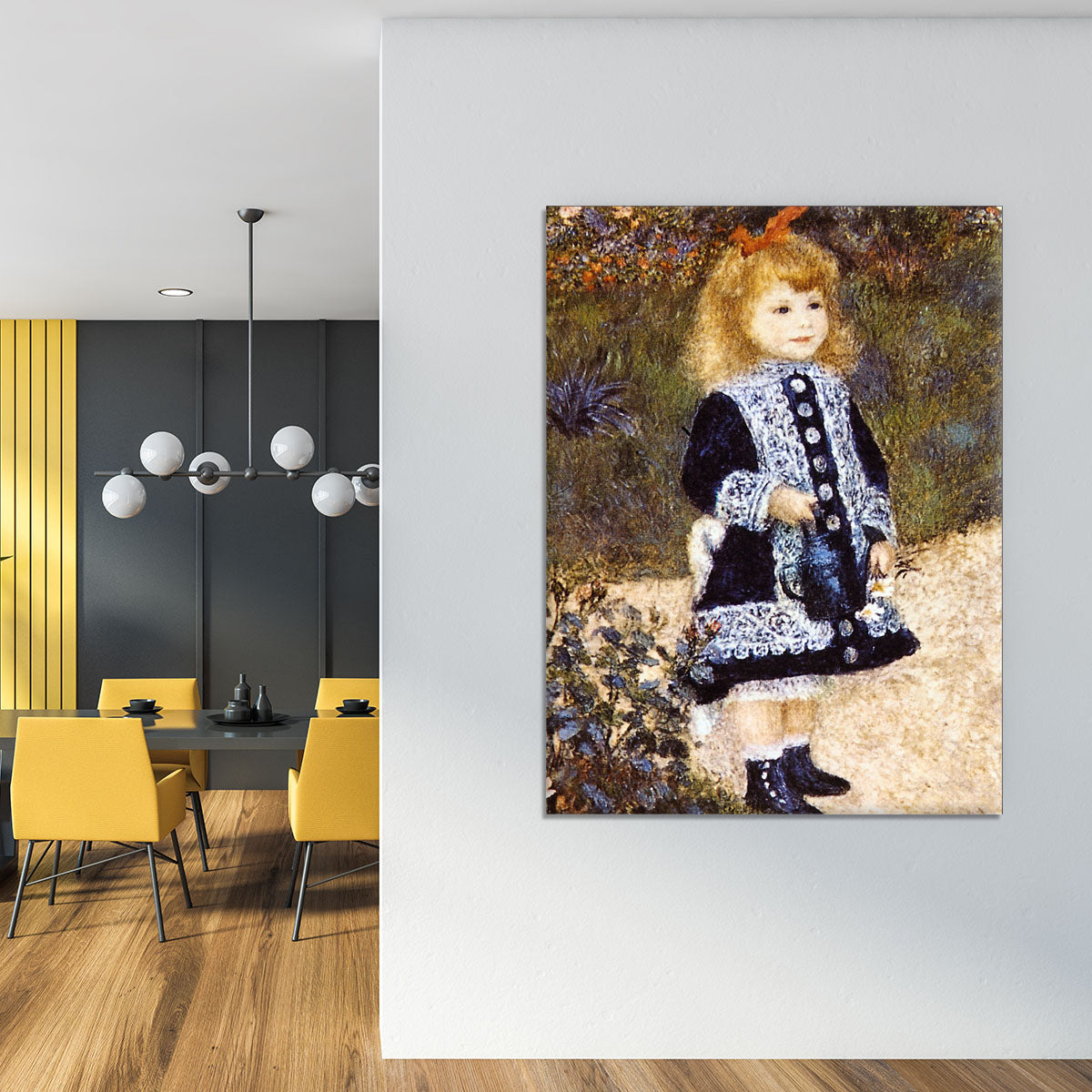 Girl with the Watering Can by Renoir Canvas Print or Poster - Canvas Art Rocks - 4