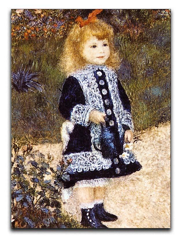 Girl with the Watering Can by Renoir Canvas Print or Poster  - Canvas Art Rocks - 1