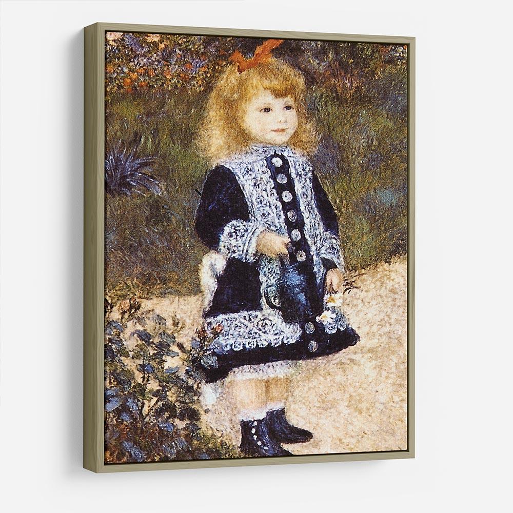 Girl with the Watering Can by Renoir HD Metal Print