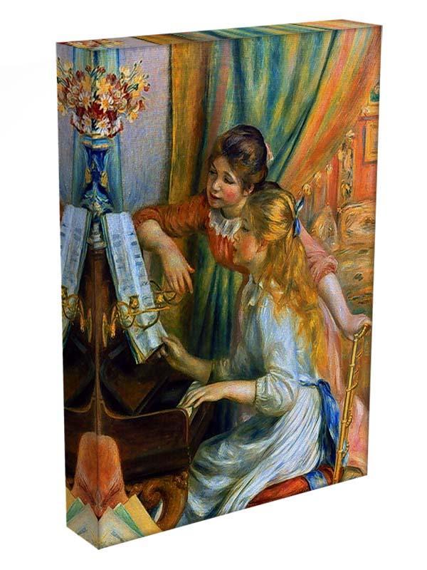 Girls at the Piano by Renoir Canvas Print or Poster - Canvas Art Rocks - 3