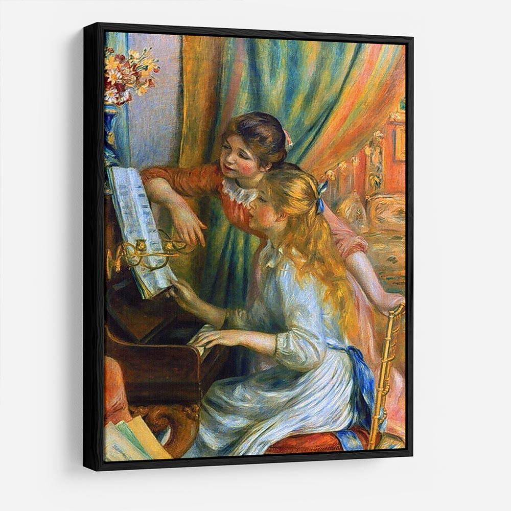 Girls at the Piano by Renoir HD Metal Print