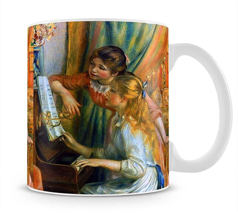 Girls at the Piano by Renoir Mug - Canvas Art Rocks - 1
