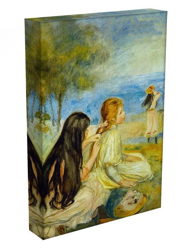 Girls by the Seaside by Renoir Canvas Print or Poster - Canvas Art Rocks - 3