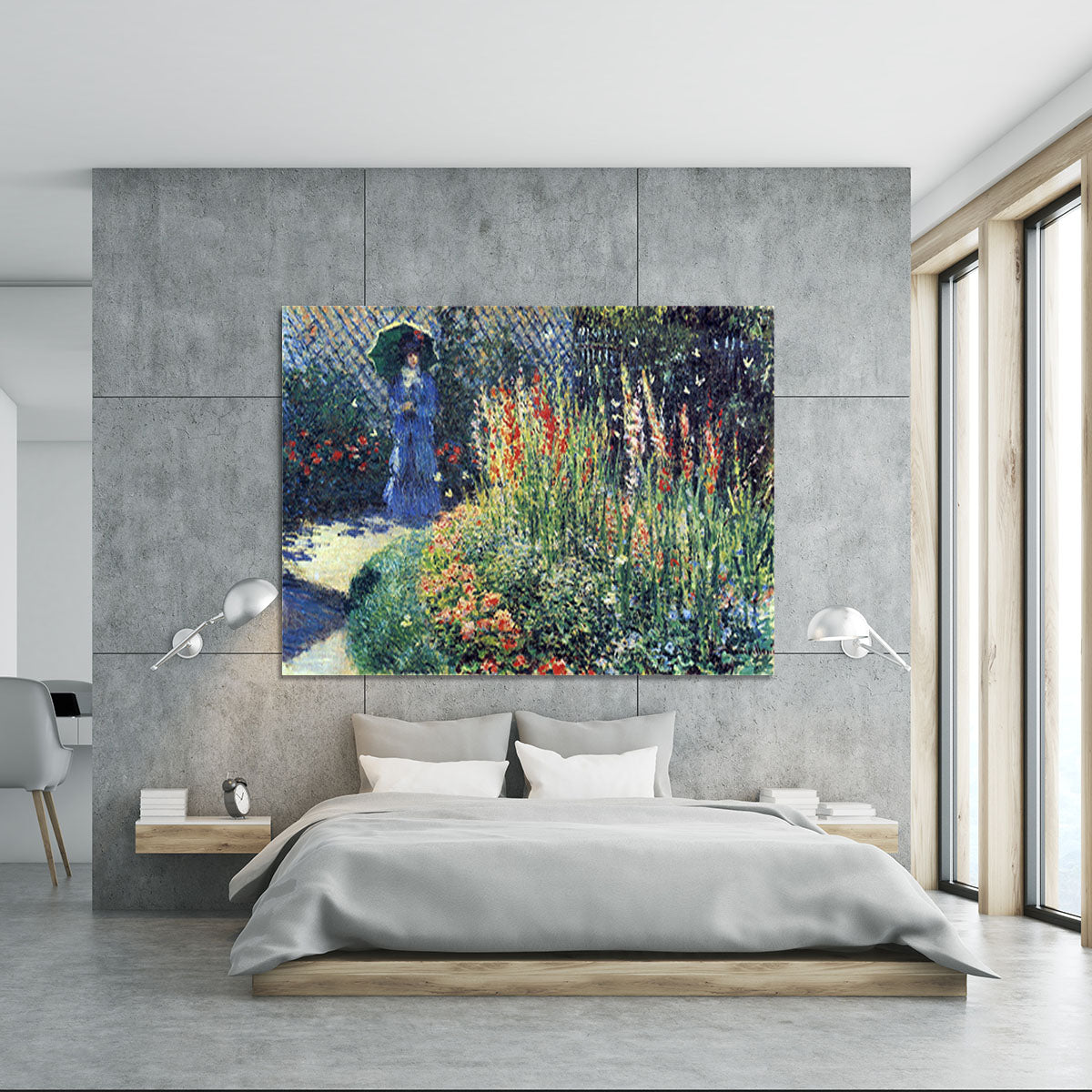 Gladiolas by Monet Canvas Print or Poster - Canvas Art Rocks - 5