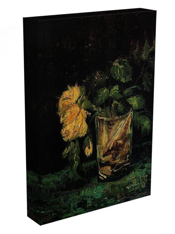 Glass with Roses by Van Gogh Canvas Print & Poster - Canvas Art Rocks - 3