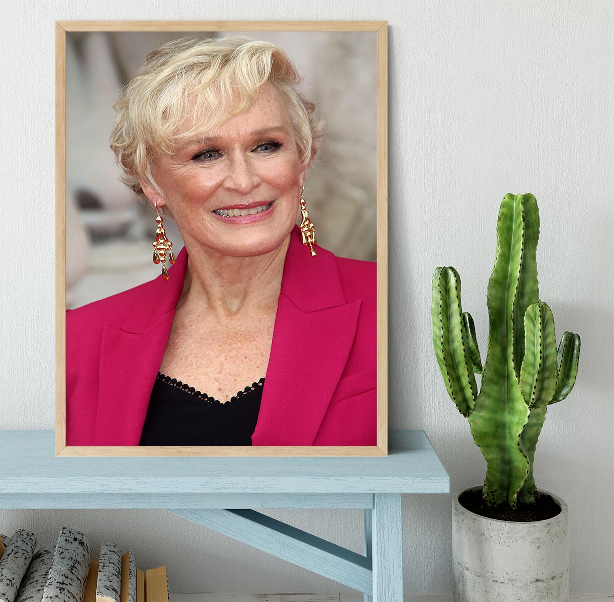 Glenn Close Framed Print - Canvas Art Rocks - 4