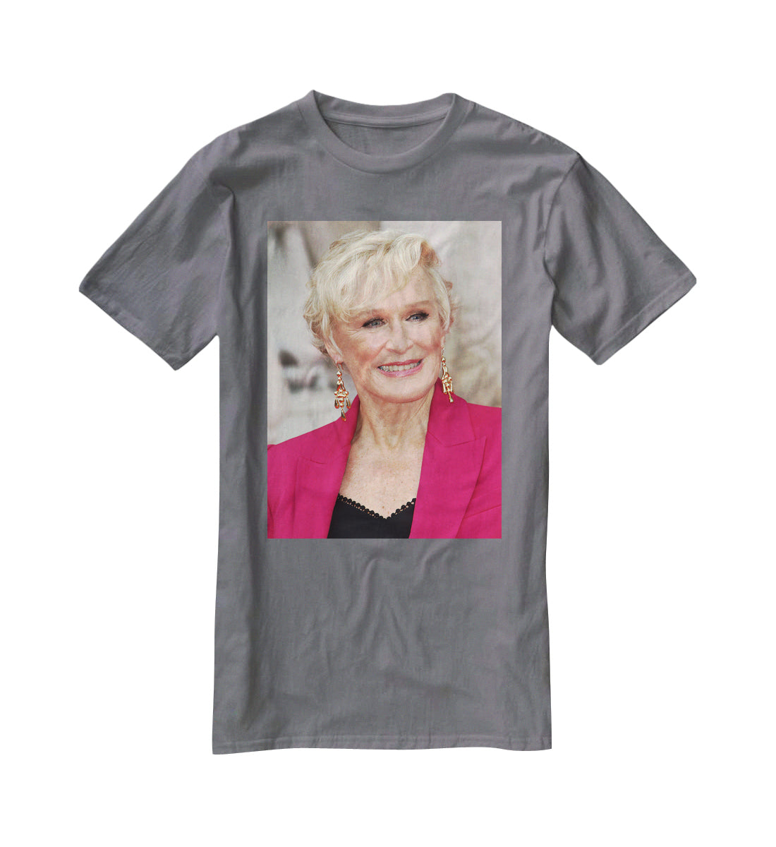 Glenn Close T-Shirt - Canvas Art Rocks - 3