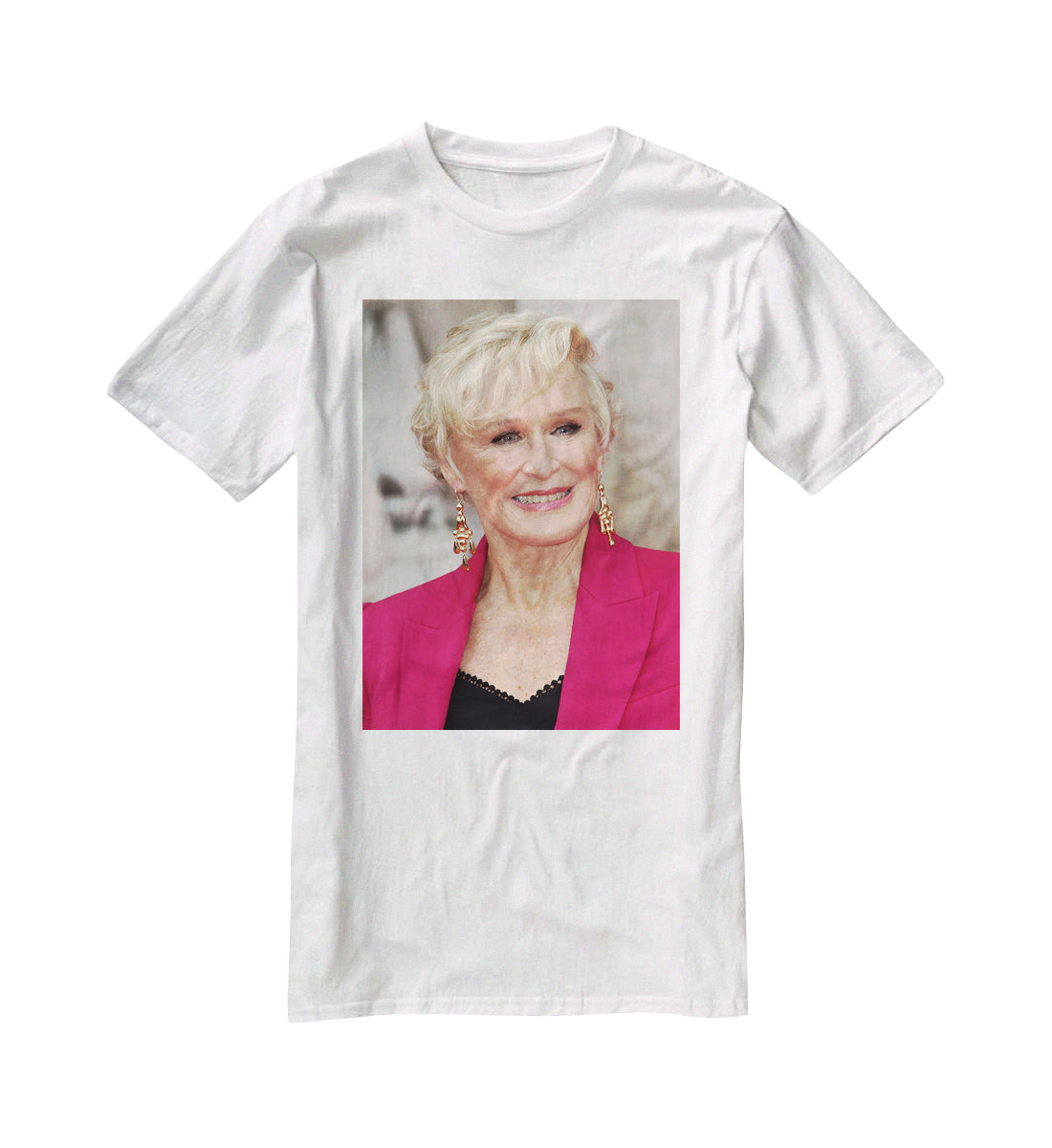 Glenn Close T-Shirt - Canvas Art Rocks - 5