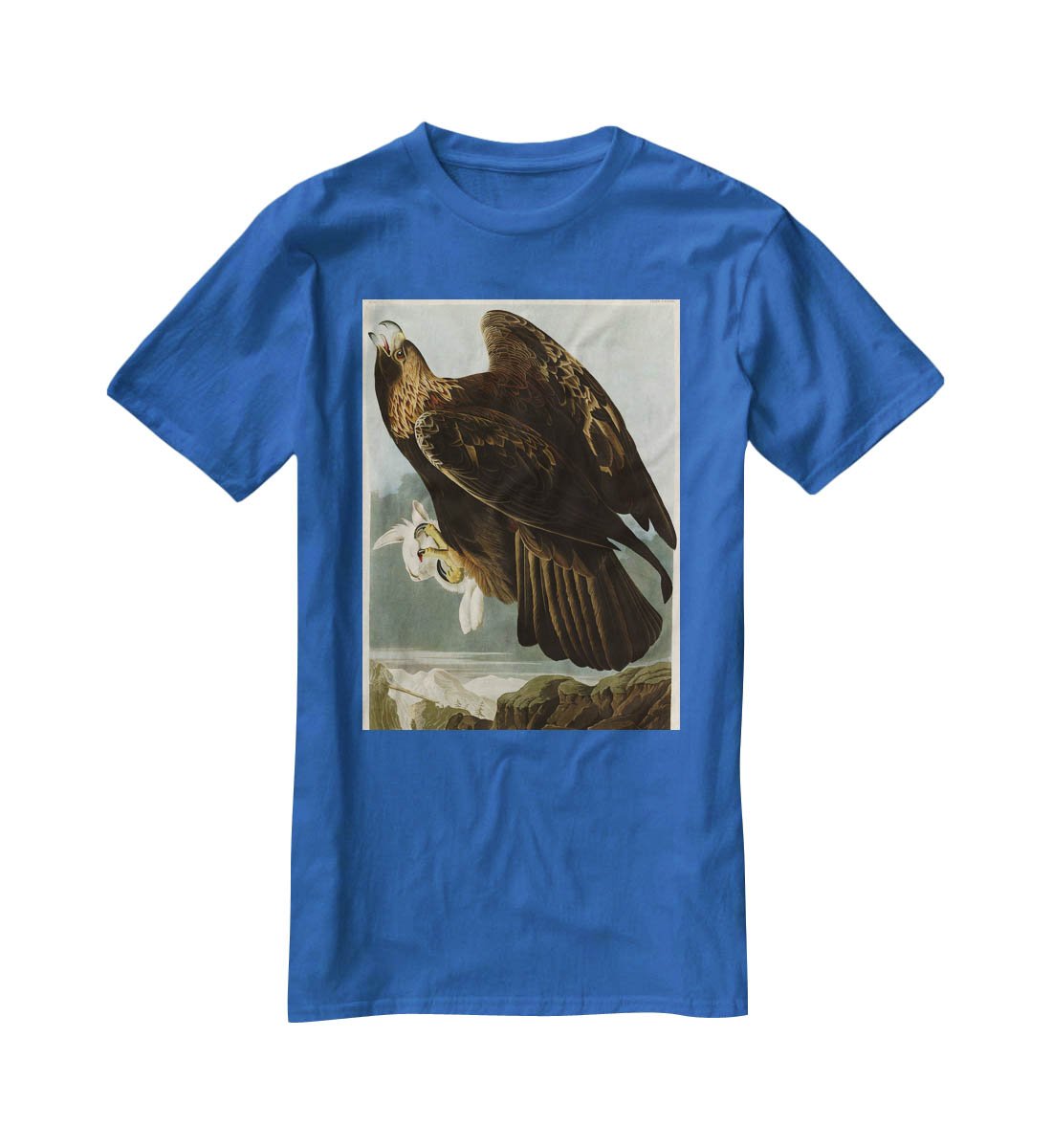 Golden Eagle by Audubon T-Shirt - Canvas Art Rocks - 2
