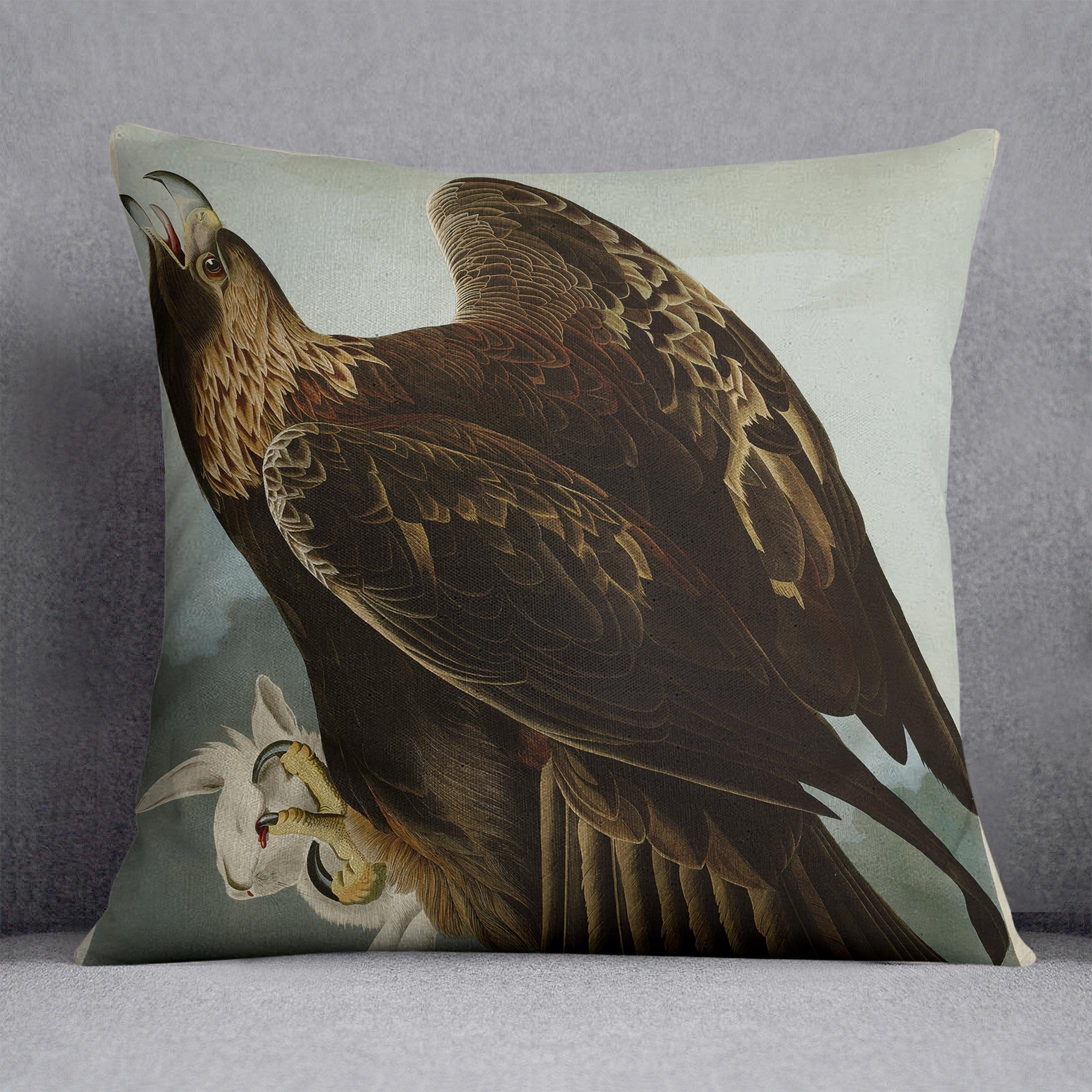 Golden Eagle by Audubon Cushion