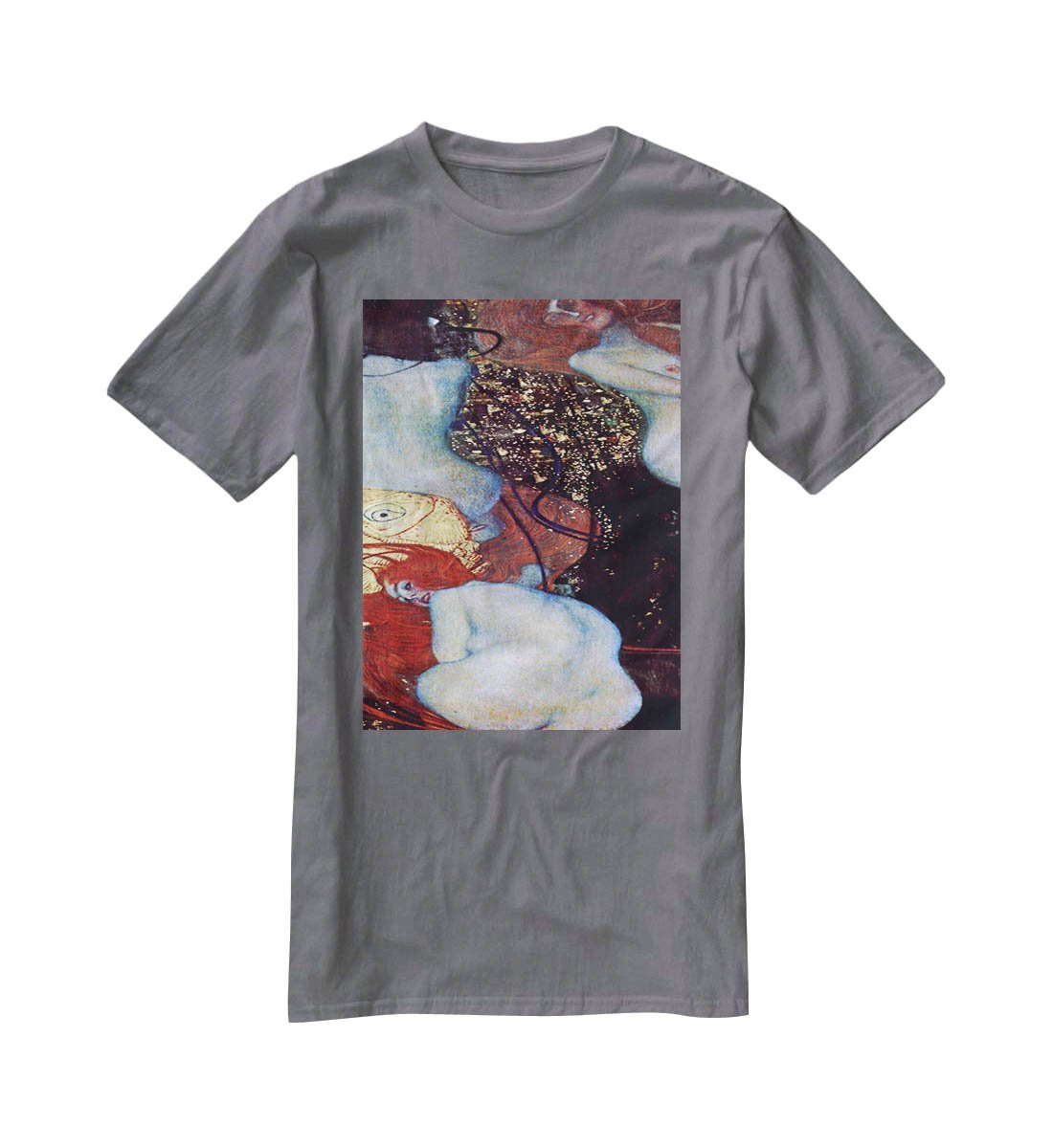 Goldfish by Klimt T-Shirt - Canvas Art Rocks - 3