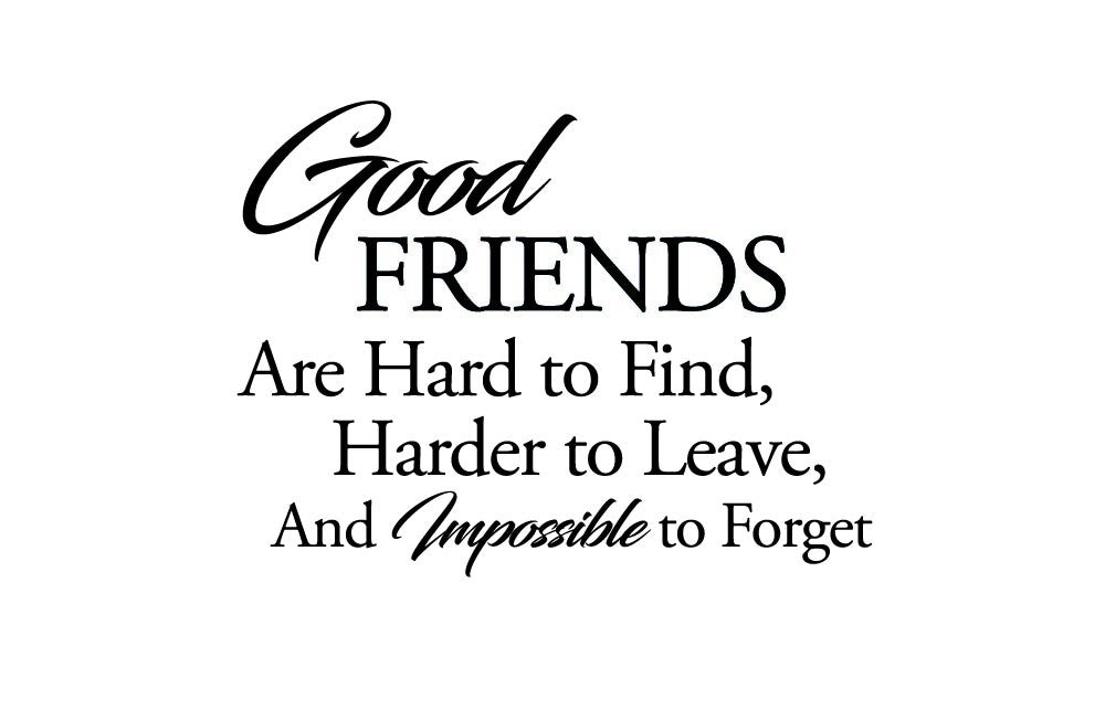 Good Friends Wall Sticker - Canvas Art Rocks - 2