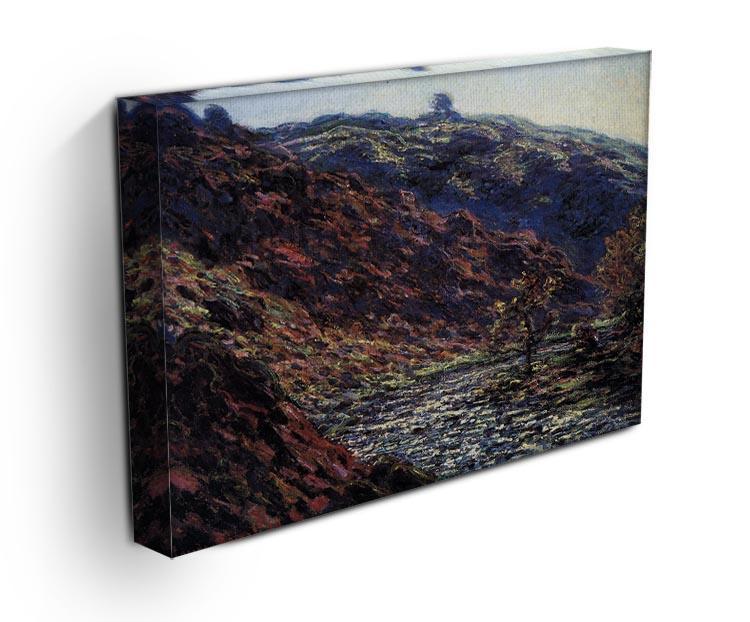 Gorge of the Petite Creuse by Monet Canvas Print & Poster - Canvas Art Rocks - 3