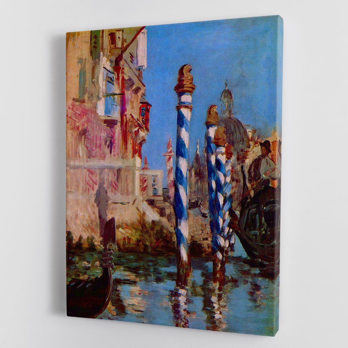 Grand Canal in Venice by Edouard Manet Canvas Print or Poster