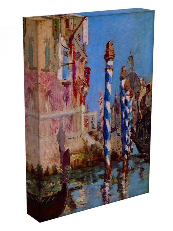 Grand Canal in Venice by Edouard Manet Canvas Print or Poster - Canvas Art Rocks - 3