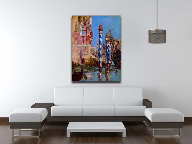 Grand Canal in Venice by Edouard Manet Canvas Print or Poster - Canvas Art Rocks - 4