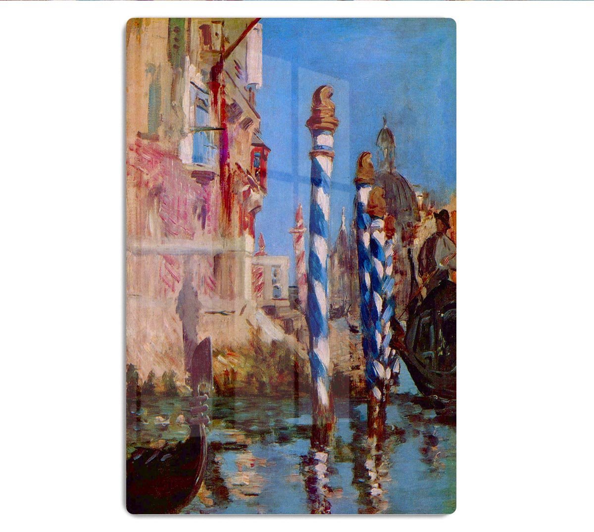Grand Canal in Venice by Edouard Manet HD Metal Print