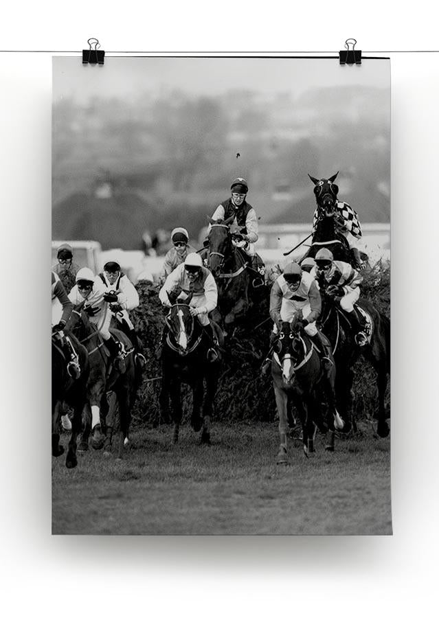 Grand National 1992 Carl Llewellyn on Party Politics Canvas Print or Poster - Canvas Art Rocks - 2