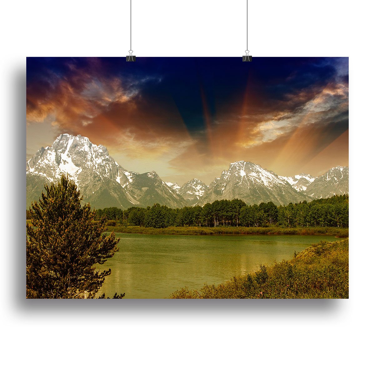 Grand Teton National Park Canvas Print or Poster