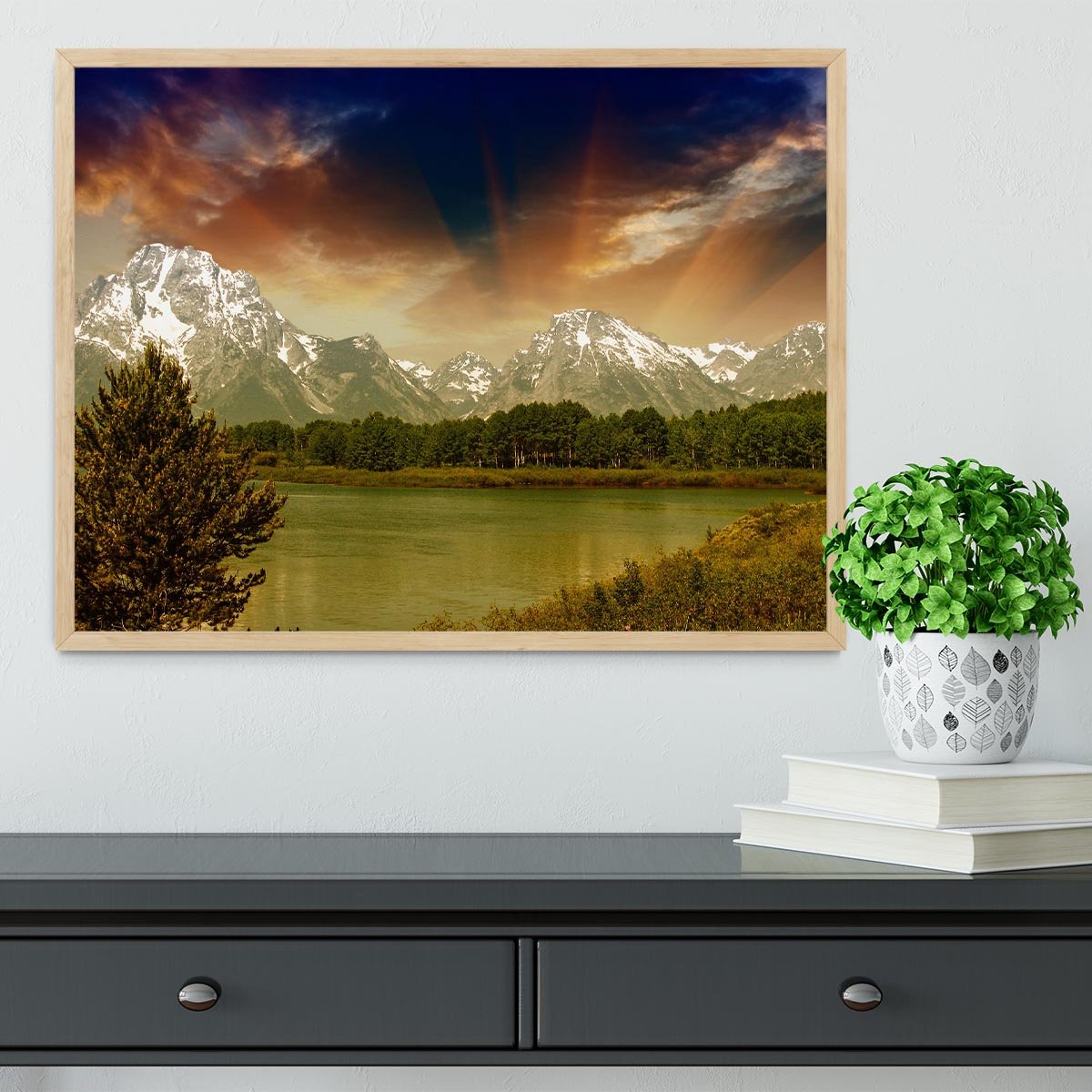 Grand Teton National Park Framed Print - Canvas Art Rocks - 4