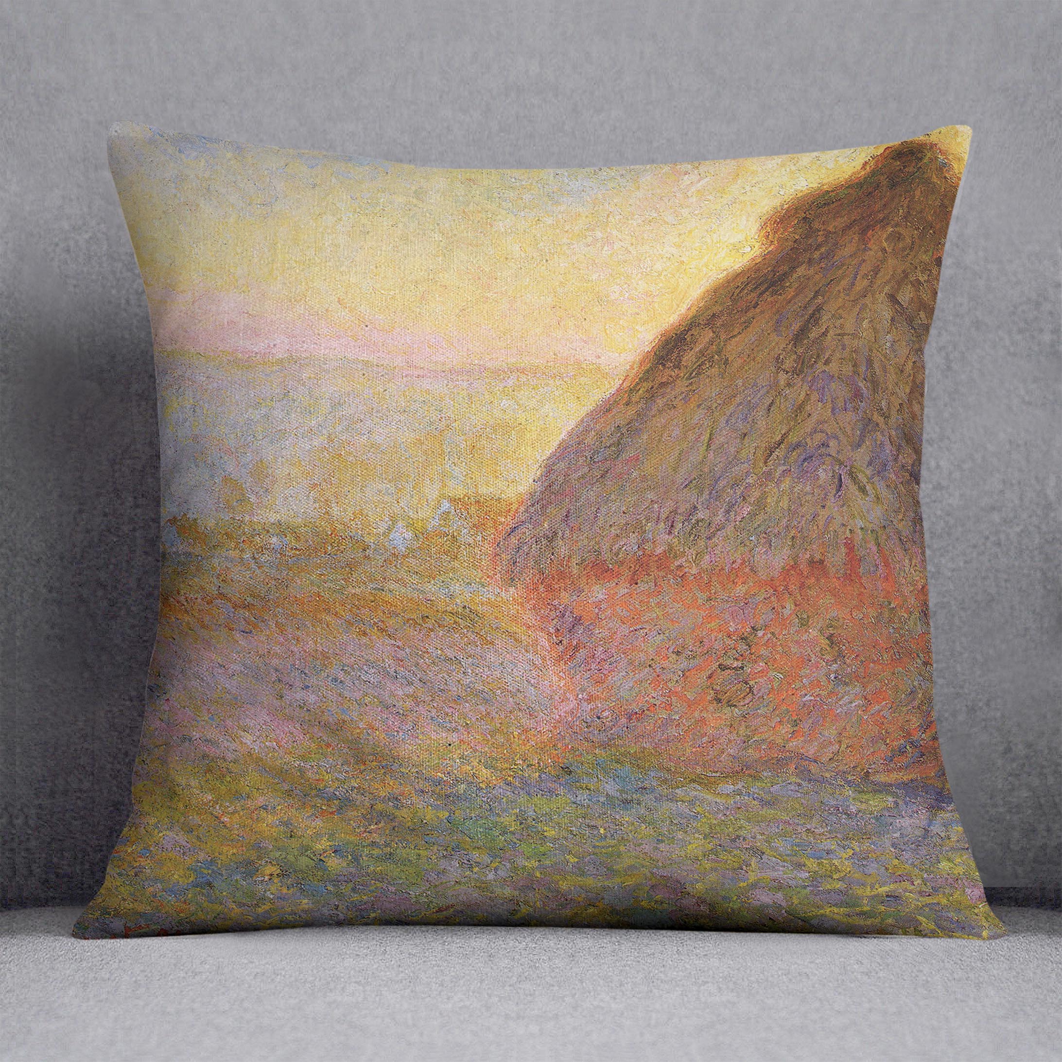 Graystacks by Monet Cushion