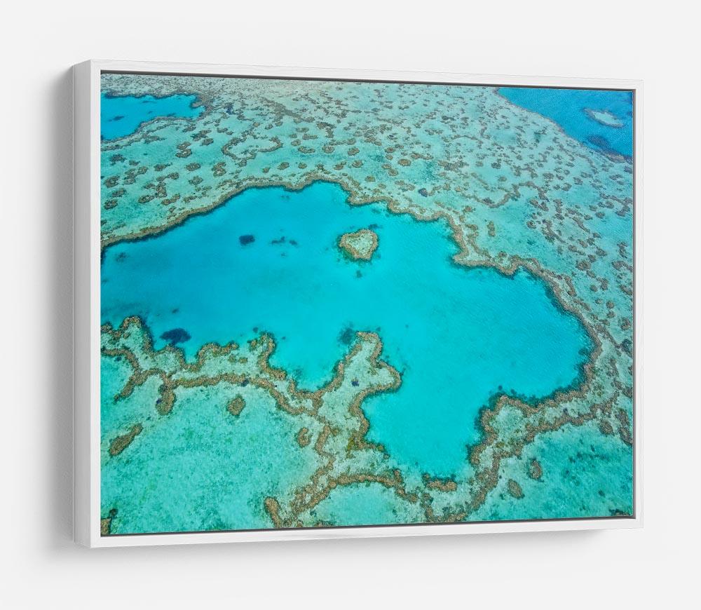 Great Barrier Reef Aerial View HD Metal Print