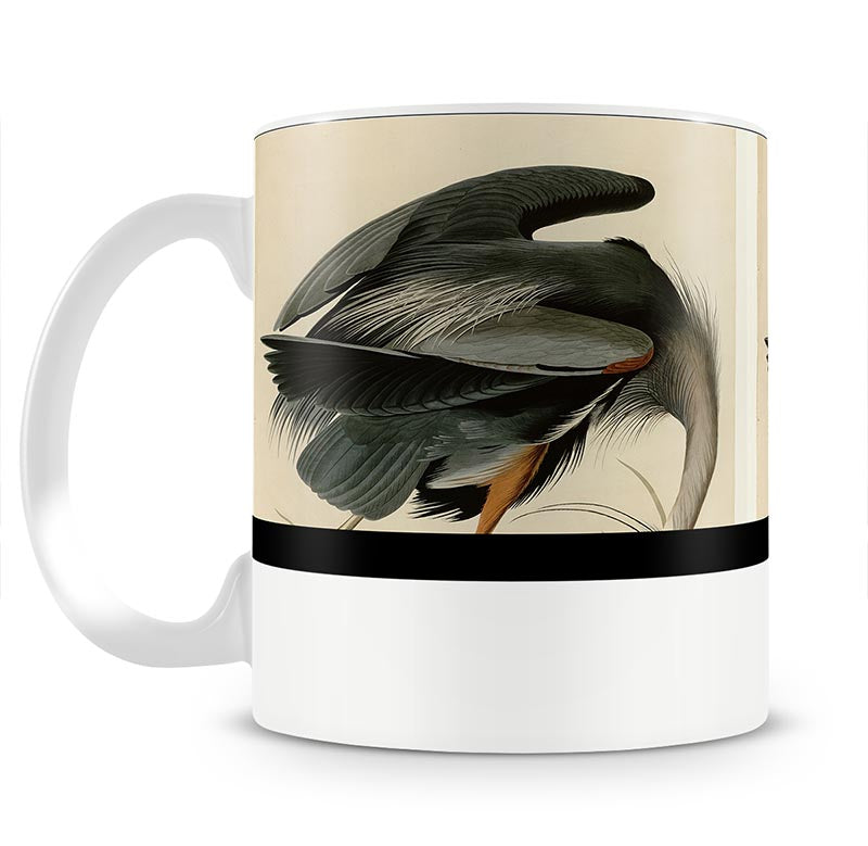 Great blue Heron by Audubon Mug - Canvas Art Rocks - 1