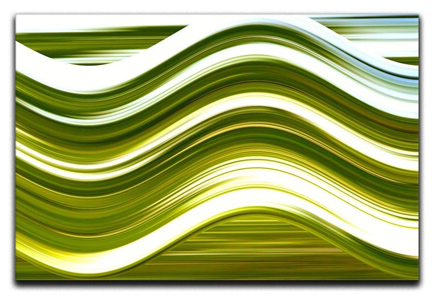 Green Wave Canvas Print or Poster - Canvas Art Rocks - 1