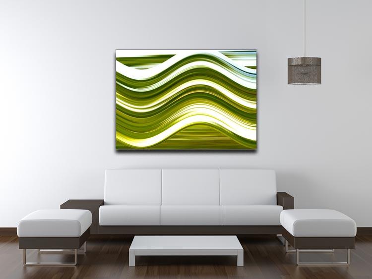 Green Wave Canvas Print or Poster - Canvas Art Rocks - 4