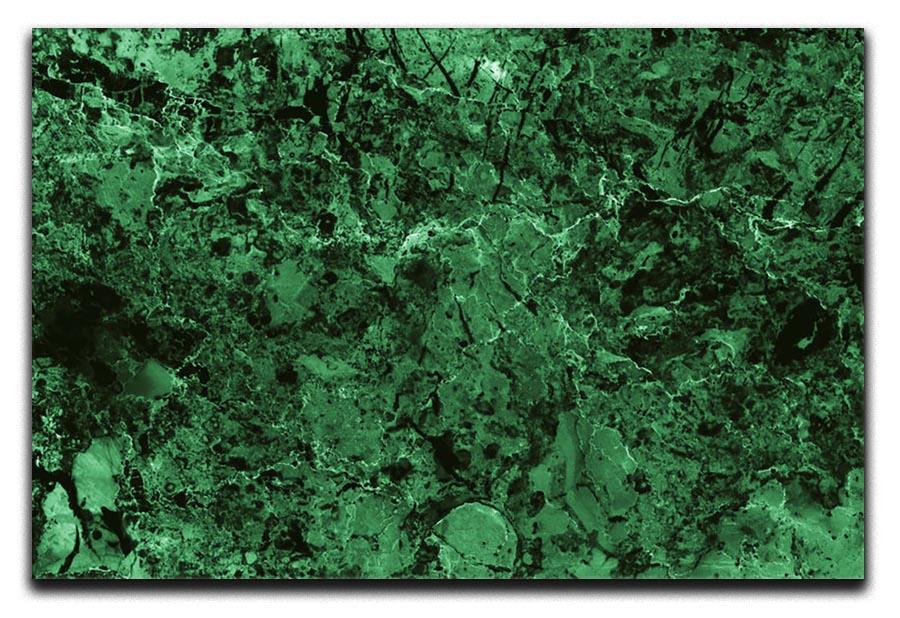 Green marble tiles seamless Canvas Print or Poster  - Canvas Art Rocks - 1