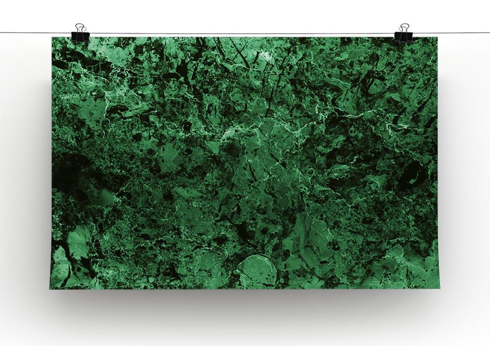 Green marble tiles seamless Canvas Print or Poster - Canvas Art Rocks - 2