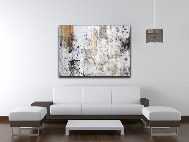 Grunge cracked wall Canvas Print or Poster - Canvas Art Rocks - 4