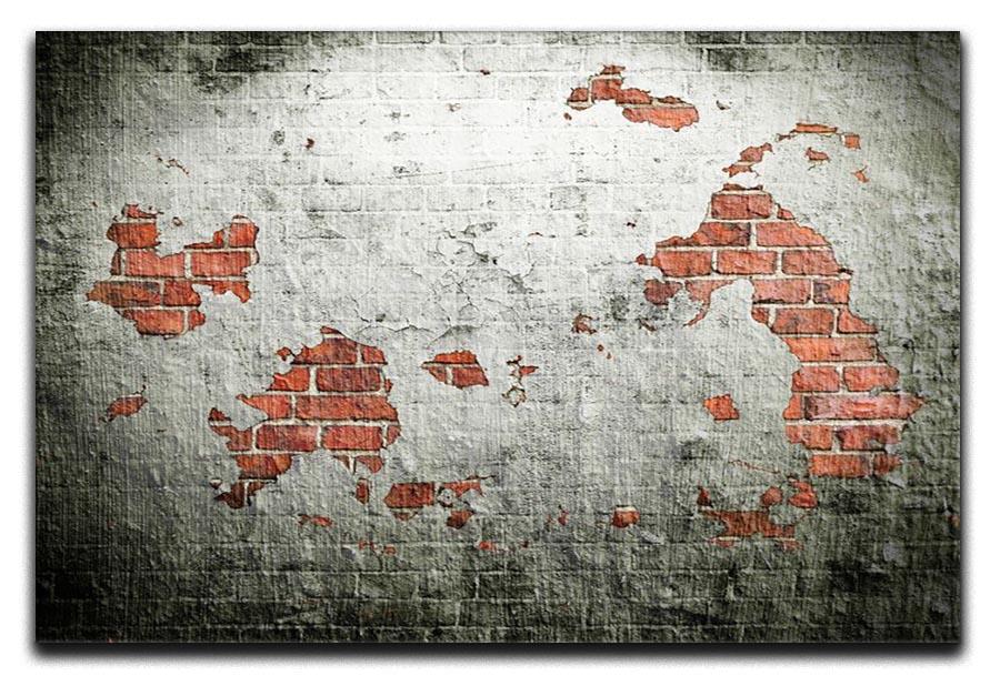 Grunge wall background Canvas Print or Poster - Canvas Art Rocks - 1