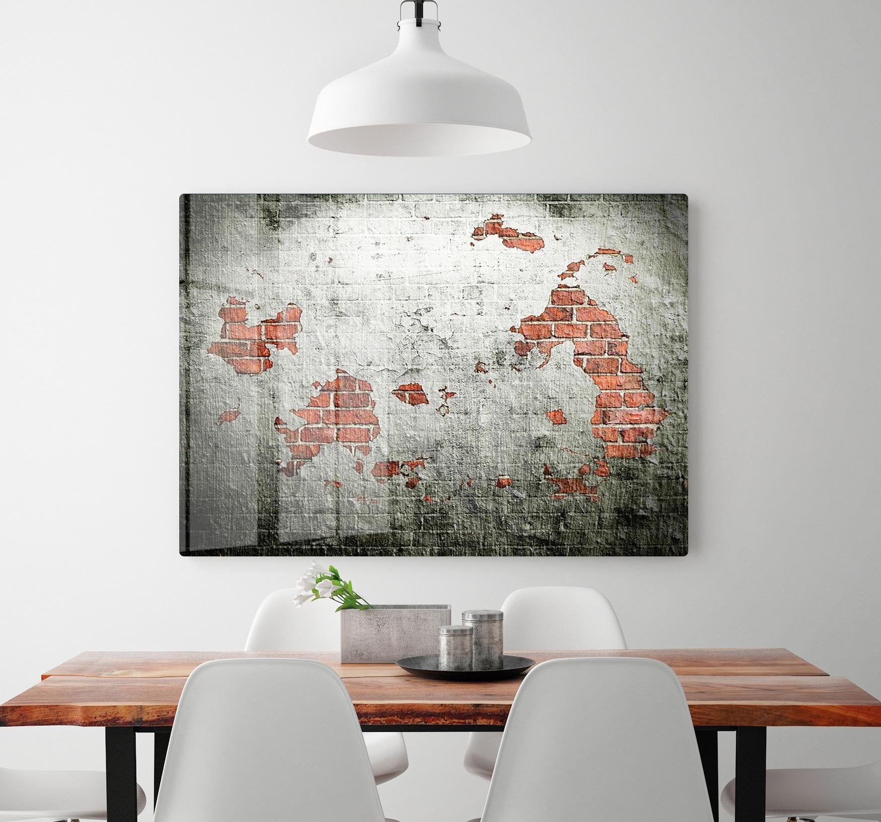 Grunge wall background HD Metal Print - Canvas Art Rocks - 2