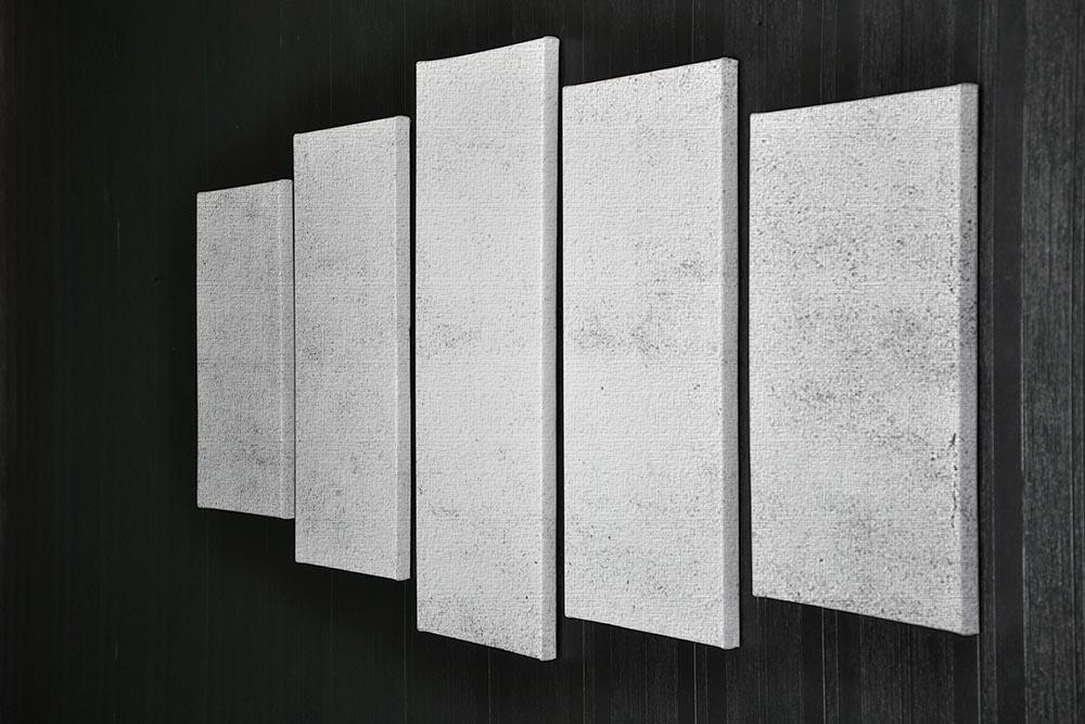 Grunge wall texture 5 Split Panel Canvas - Canvas Art Rocks - 2